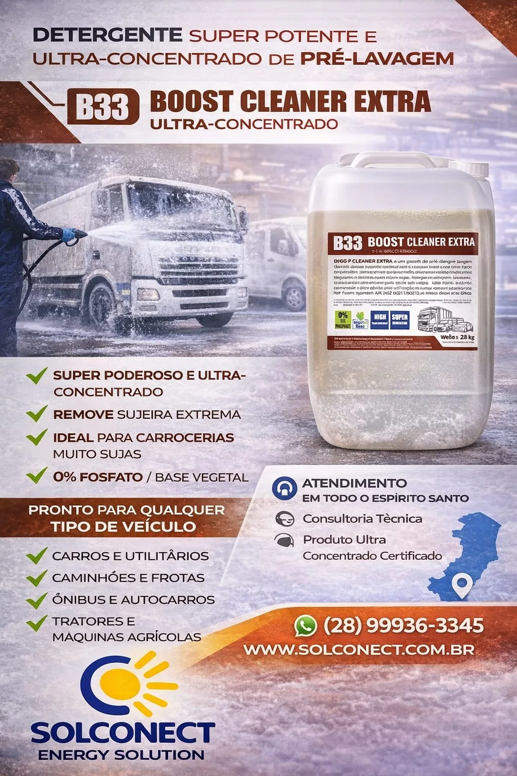 Embalagem Flowey B33 Boost Cleaner Extra